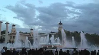 Fuente Mágica de Montjuïc ( Barcelona )