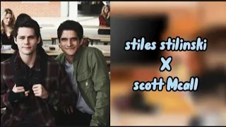 Teen Wolf characters react to stiles x scott part 2/? || read desc || stereck, scisaac