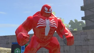 LEGO Marvel Superheroes - RED VENOM FREE ROAM GAMEPLAY