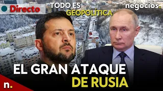 TODO ES GEOPOLÍTICA: Rusia realiza el mayor ataque de toda la guerra, Ucrania pide ayuda y Mar Rojo