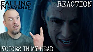 RONNIE is a PSYCHO!!! | Falling In Reverse - Voices In My Head | First Time REACTION!!