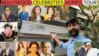 Bollywood Celebrity Homes Tour in Mumbai | Indian Celebrity Houses | Vlog 80