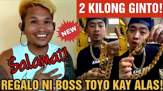 JACKPOT! BOSS TOYO BINIGYAN NG 2 KILONG GINTO SI ALAS!?