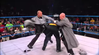 Bad Influence Christopher Daniels and Kazarian Find Abyss - Oct. 31, 2013