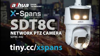 Dahua X-SPANS SDT8C-442 Network PTZ Camera : New Industry PoE++ Industry Game Changer