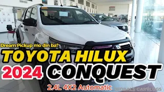 A Review of the Toyota Hilux Conquest 2.4L 4x2 AT #car #review #2024 #pickup #truck #vehicle #cars