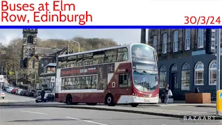 Buses at Elm Row, Edinburgh • Bus Vlog 30/3/24