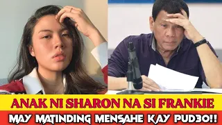 ANAK NI SHARON CUNETA NA SI FRANKIE PANGILINAN TINAWAG NA DUWAG PRESIDENTE DUTERTE!!