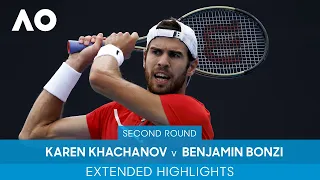 Karen Khachanov v Benjamin Bonzi Extended Highlights (2R) | Australian Open 2022