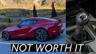 I Turned Down A Manual Toyota Supra at MSRP For An Automatic