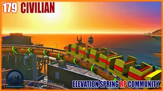 Truck Driver Job, Carnival fun & Horrible Singing | Elevatation Spring RP | Civilain Live E-179