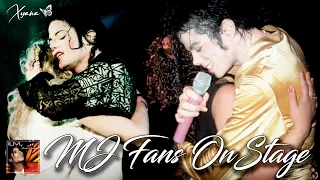 Michael Jackson ♥ღ LUCKY FANS HUG & KISS MICHAEL JACKSON LIVE ON STAGE (Compilation) ~#xyanaღILMOMJ