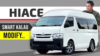 Toyota HIACE: 10-Seater Van Paling Best Untuk Diguna