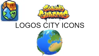 Subway Surfers Logo City Icons