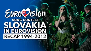 🇸🇰 Slovakia in Eurovision Song Contest (1994 - 2012 | RECAP Slovensko na Eurovízii)