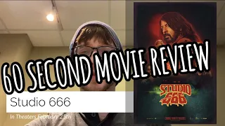 Studio 666 60 Second Movie Review