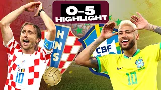 Brazil VS Croatia | All Goals & Extended Highlights | Quarter Final | FIFA World Cup  Qatar 2022