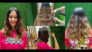 Anchor Puja Singh Getting Long Bob Haircut | Pineapple Salon | Summer Haircut 2024