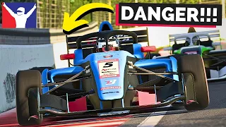 Surviving the WALLS OF DOOM!! | iRacing Super Formula Lights at Montreal