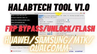 Free Tool | Halab tech tool v1.0, Huawei Reset Frp By TestPoint, All Samsung Frp MTP Mode 2021