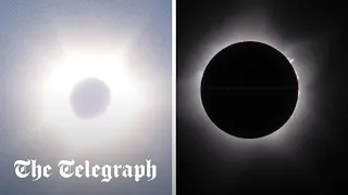 Solar eclipse: Thousands flock to remote town in northwest Australia