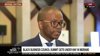 Black Business Council summit gets under way in Midrand