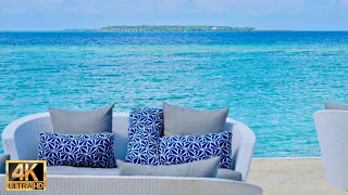 モルディブ・リゾート気分、波音＆リラクゼーションギターBGM｜Maldives relaxing ambience with wave and soothing guitar sounds