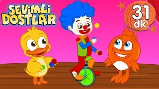 Palyaço şarkısı | Sevimli Dostlar Bebek Şarkıları | Adisebaba TV Kids Songs and Nursery Rhymes