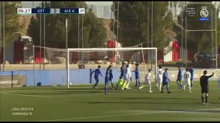 Getafe 2-3 Real Madrid Alevín A Gol de Mikel López