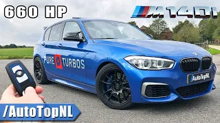 665HP BMW M140i xDrive REVIEW on AUTOBAHN [NO SPEED LIMIT] by AutoTopNL