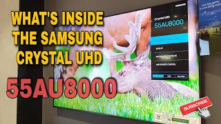 Samsung 2021 Crystal UHD TV UA55AU8000 review ( full & detailed )