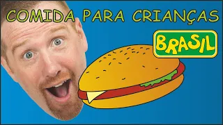 Pizza, Hamburger para Crianças com Steve and Maggie Brasil | Divertidas histórias de Cozinha