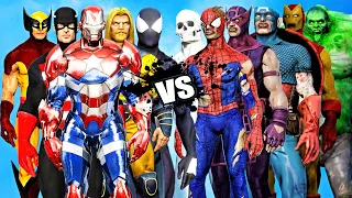 The DARK AVENGERS VS The AVENGERS ZOMBIE - Epic Battle