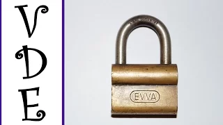 [279] EVVA Padlock picked Thanks (OPENLOCKS.at)