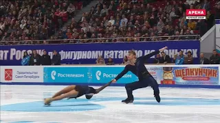 2018 Russian National   Pairs SP   Kristina Astakhova & Alexey Rogonov   Adagio for Strings by