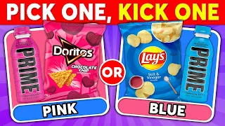 Would You Rather PINK vs BLUE Food Edition!  🧁💗💙 Mouse Quiz