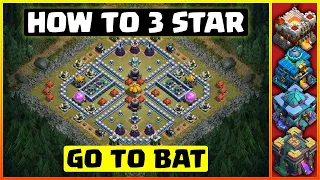 How To 3 Star Go To Bat Clash of Clans | COC Go To Bat | (Clash of Clans)