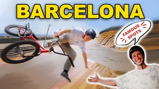 FAMOUS BMX STREET SPOTS IN BARCELONA