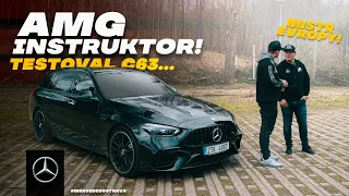 Mistr Evropy Adam Lacko hodnotí Mercedes C63 AMG