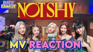 ITZY “Not Shy” M/V REACTION!!!!! [ indonesia ] INA