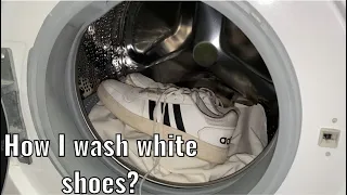 Bosch Serie 6: White shoes wash! (Very unbalanced final spin)