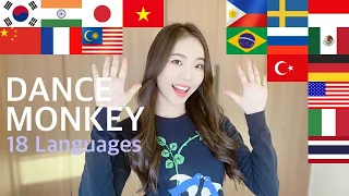 Dance Monkey (Tones And I) 1 GIRL 18 different Languages Multi-Language (cover by MiRae Lee)