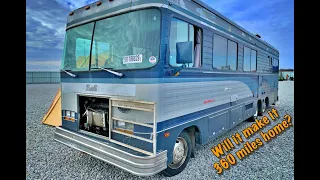 Abandoned $154,000 Luxury Motor Home (will it run and drive?)