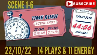June's journey: TIME RUSH SCENE SHIFT - today's competition 22/10/22