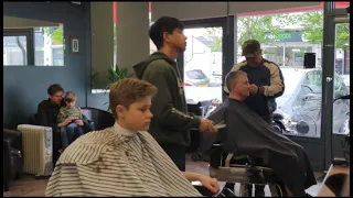 Haircut for boys hairstyle for men what's going on inside the barbershop