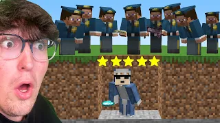 Minecraft, But I'm Wanted By Police