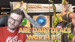 ARE DAILY DEALS WORTH IT?! MYTHBUSTING THE INCORRECT!! Can I Unlock Syndrion in Call of Dragons?