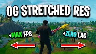 How To Get STRETCHED RESOLUTION in Fortnite OG! (Best Stretched Resolution)