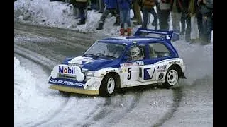 Best of....MG Metro 6R4. Part 1.  Action/Highspeed/Compilation.