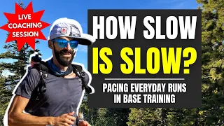 Am I Running My Easy Runs Too Fast? | LIVE Coaching Session